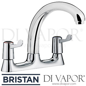 Bristan VAL DSM C CD Lever Bridge Deck Mixer with 3 Inch (76mm) Levers Tap Spare Parts